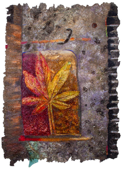 <center><em>Embedded Leaf</em> (2013) 25"x17"<br/>handmade multi-layered acrylic surface<br/>
<br/>
<a href="/gallery.html?folio=Details&sortNumber=&gallery=Embedded%20Leaf&skipno=0&loadedNumber=0" target="_parent">click for detail image</a>
</center>