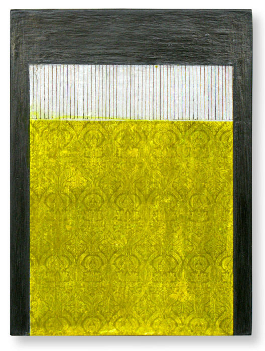 <center><em>Chartreuse Damask</em> (2016) 7"x5"
<br/>Alternative media on handcrafted multi-layered acrylic collage on wood panel<br/><br/>
<a href="/gallery.html?folio=Details&sortNumber=1&gallery=Chartreuse%20Damask&skipno=0&loadedNumber=0" target="_parent">click for detail image</a>
</center>